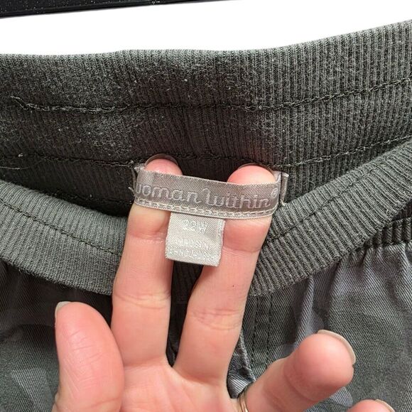 Woman Within Green Camouflage Cotton Cargo Pants 22W - Picture 4 of 5